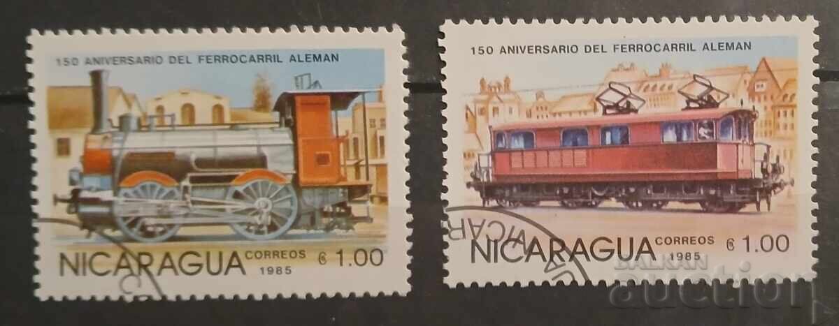 Никарагуа 1985 Локомотиви