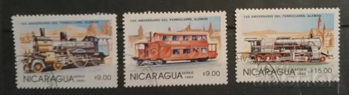 Nicaragua 1985 Locomotive Nicaragua 1985 Locomotive