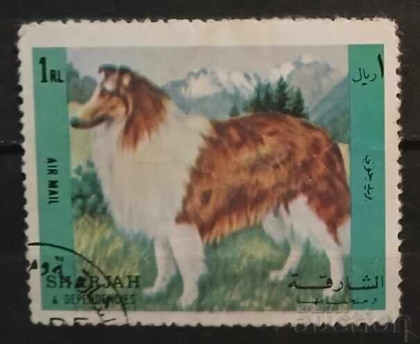 UAE/Sharjah 1972 Fauna/Dogs