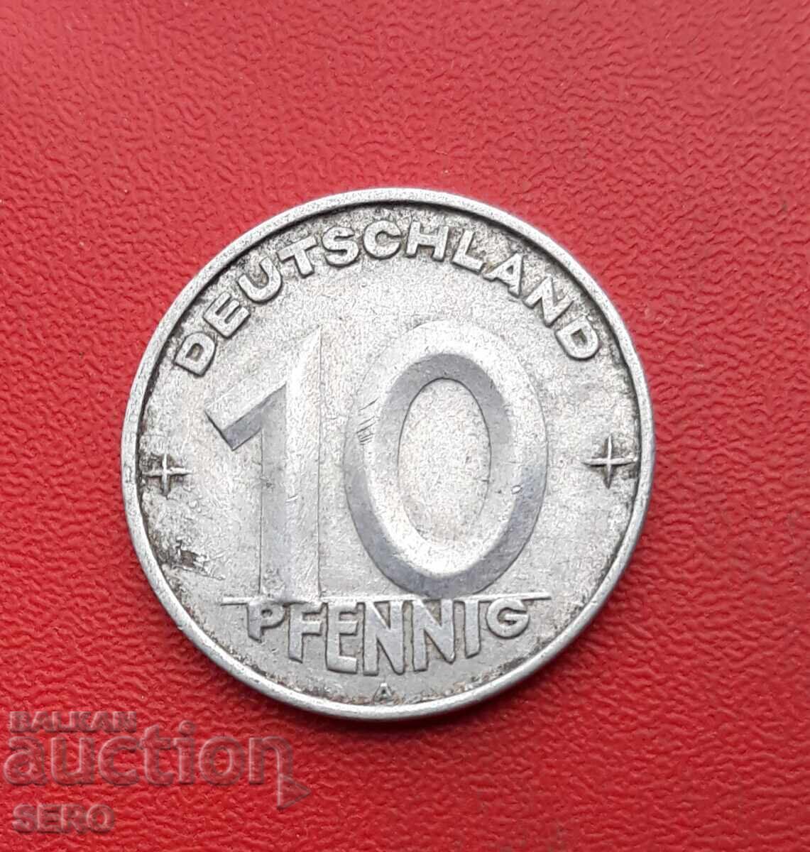 Germany-GDR-10 Pfennig 1950 A