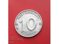 Германия-ГДР-10 пфенига 1950 А