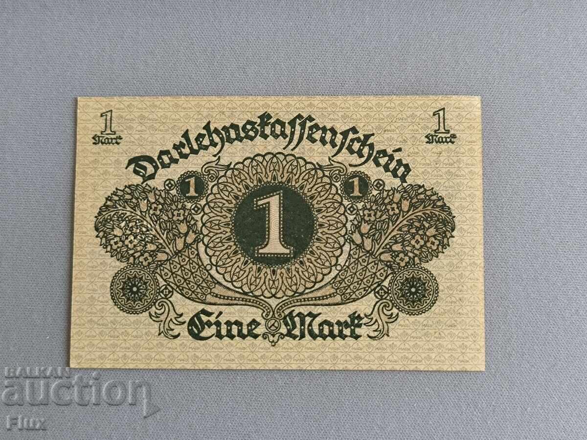 Райх банкнота - Германия - 1 марка UNC | 1920г. с цена 8.75 лв. | € 4.47 Райх банкнота - Германия - 1 марка UNC | 1920г. с цена 8.75 лв. | € 4.47