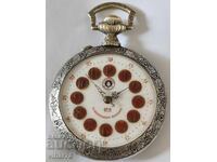 Ceas de buzunar uriaș rar - Roskopf