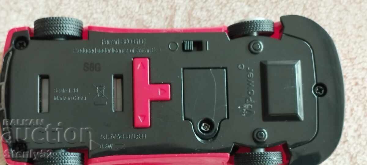 Δημοπρασία Παιδικό αυτοκινητάκι κόκκινο Ferrari 12/5 εκ. με μπαταρίες Δημοπρασία Παιδικό αυτοκινητάκι κόκκινο Ferrari 12/5 εκ. με μπαταρίες