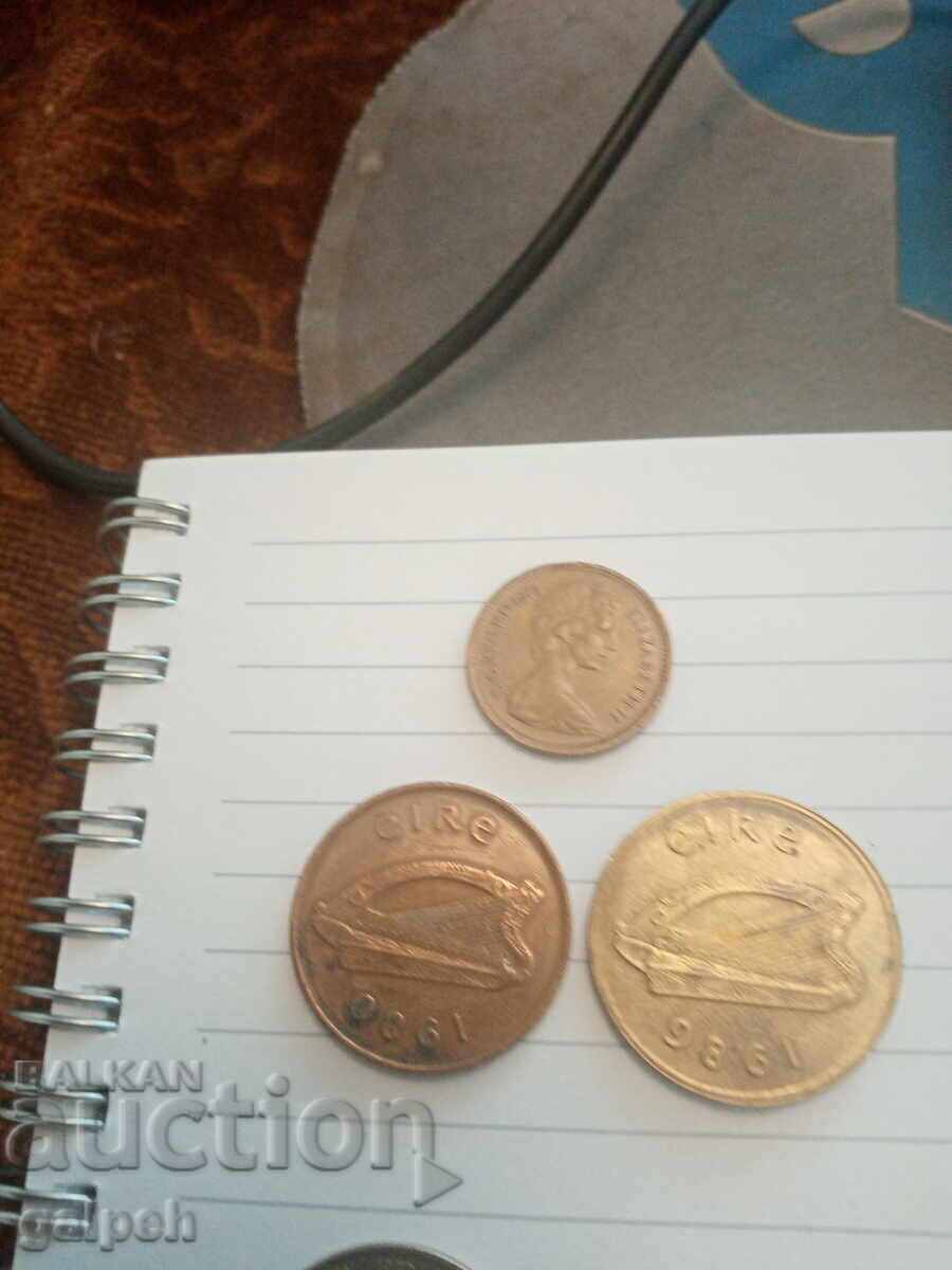 LOT COINS MIXED - 10 coins with price 1.00 BGN | € 0.51