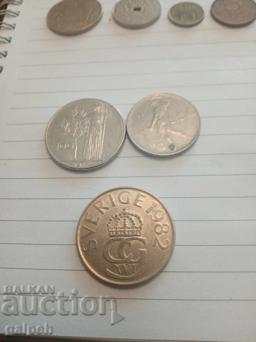 Delivery of LOT COINS MIXED - 10 coins