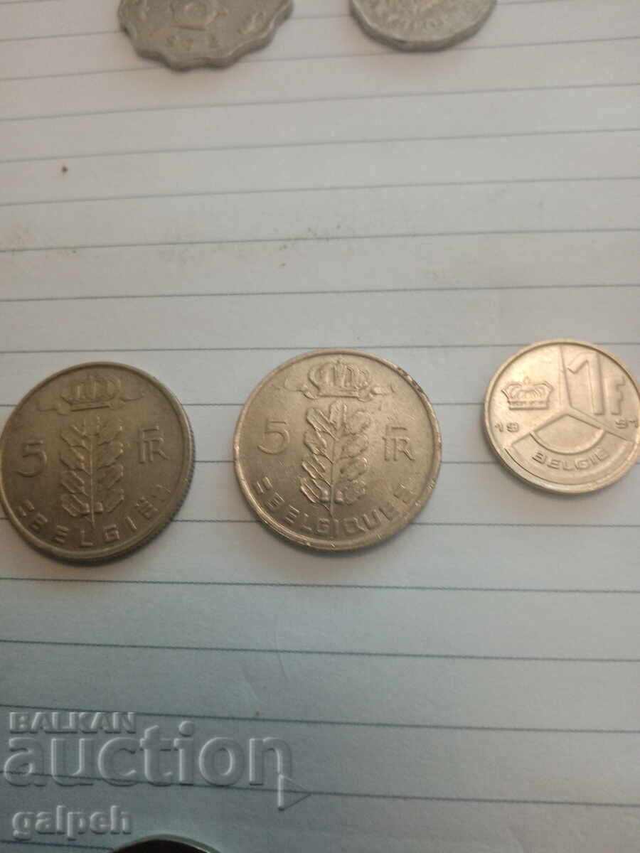 Auction  LOT COINS MIXED - 10 coins