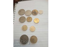 ЛОТ МОНЕТИ СМЕСЕН - 10 монети.