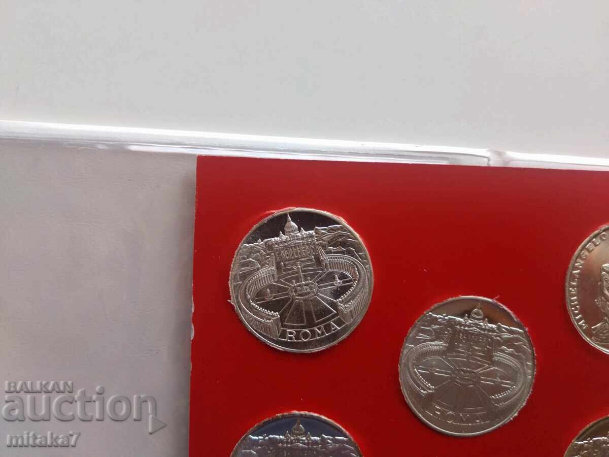 Сувенирен сет, Ватикана - 5 Сувенирен сет, Ватикана - 5