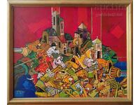 Πίνακας "Διεκδίκηση", καθ. Πλ. Λεγκοστούπ, 2001