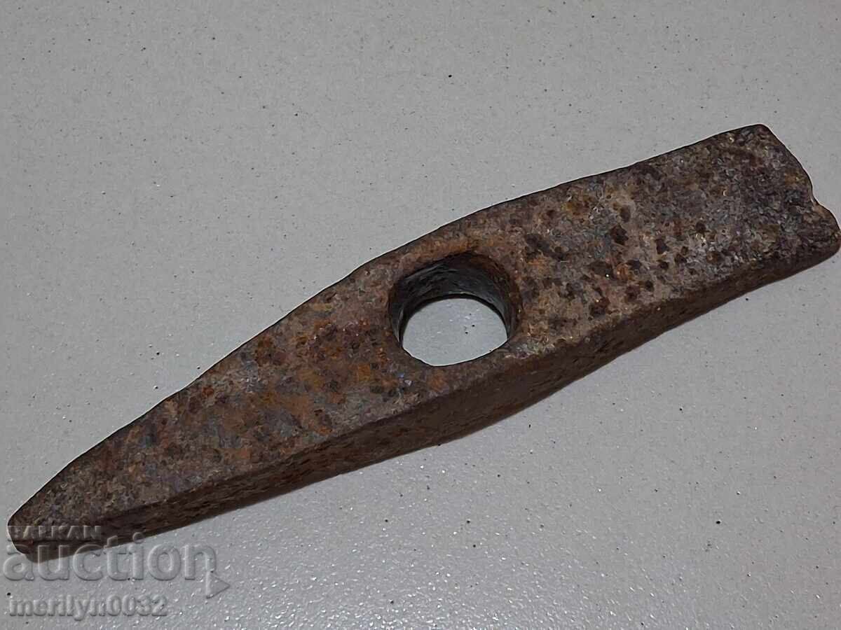 Auction  Old mason's hammer, tool, pickaxe