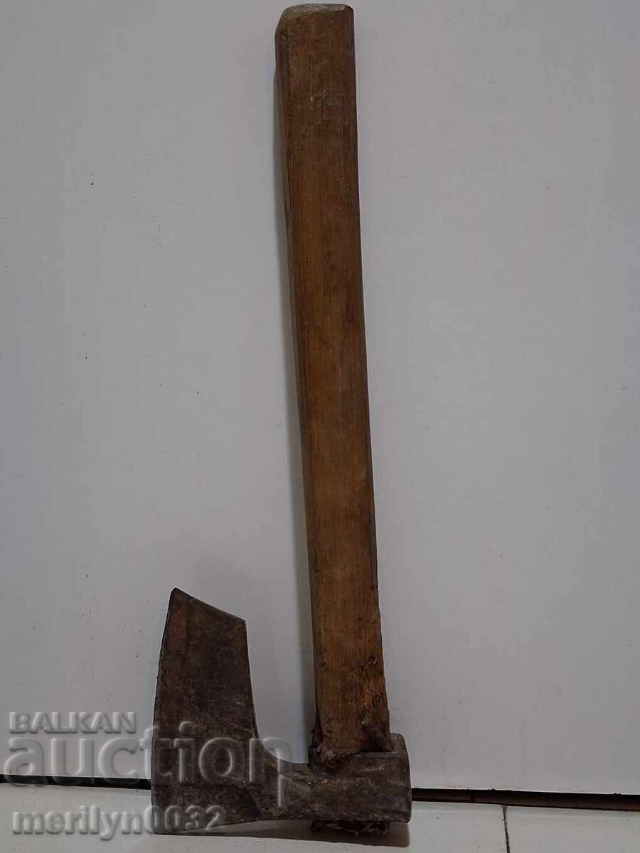 Axe "Sickle and Hammer" cleaver hatchet with handle - 6