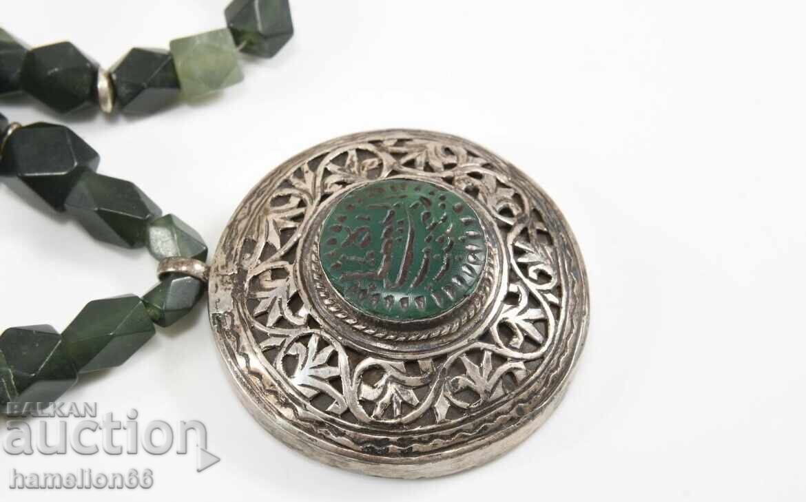 Παλαιά κοσμήματα - ασήμι, οθωμανικά, νεφρίτης, Τουγρά