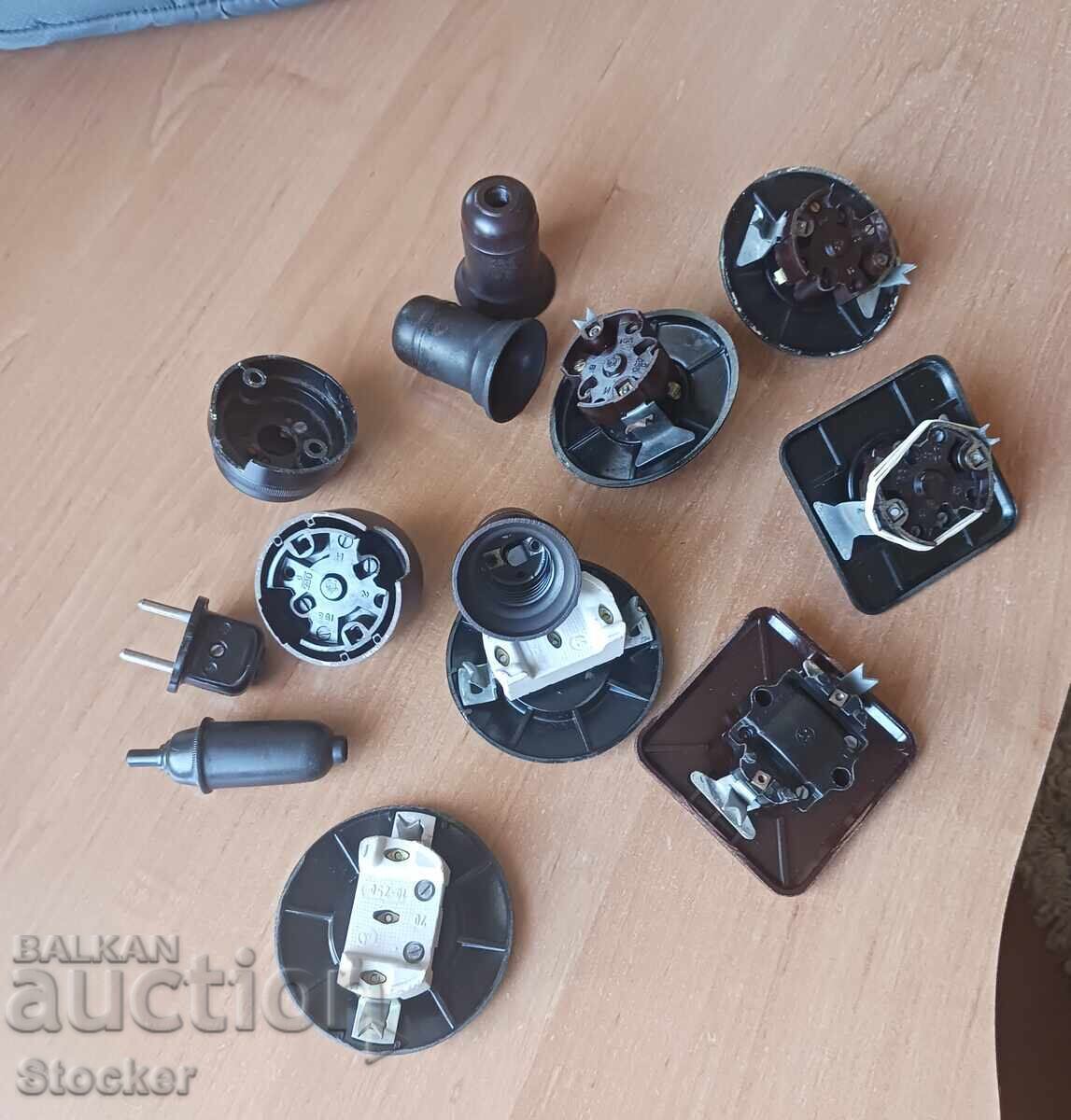 Delivery of BAKELITE keys, sockets, contacts LOT