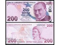 Turkey 200 Lira 2009 (2024) UNC