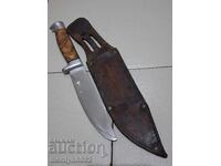 Old Tarnovo knife with sheath "Sickle and Hammer"