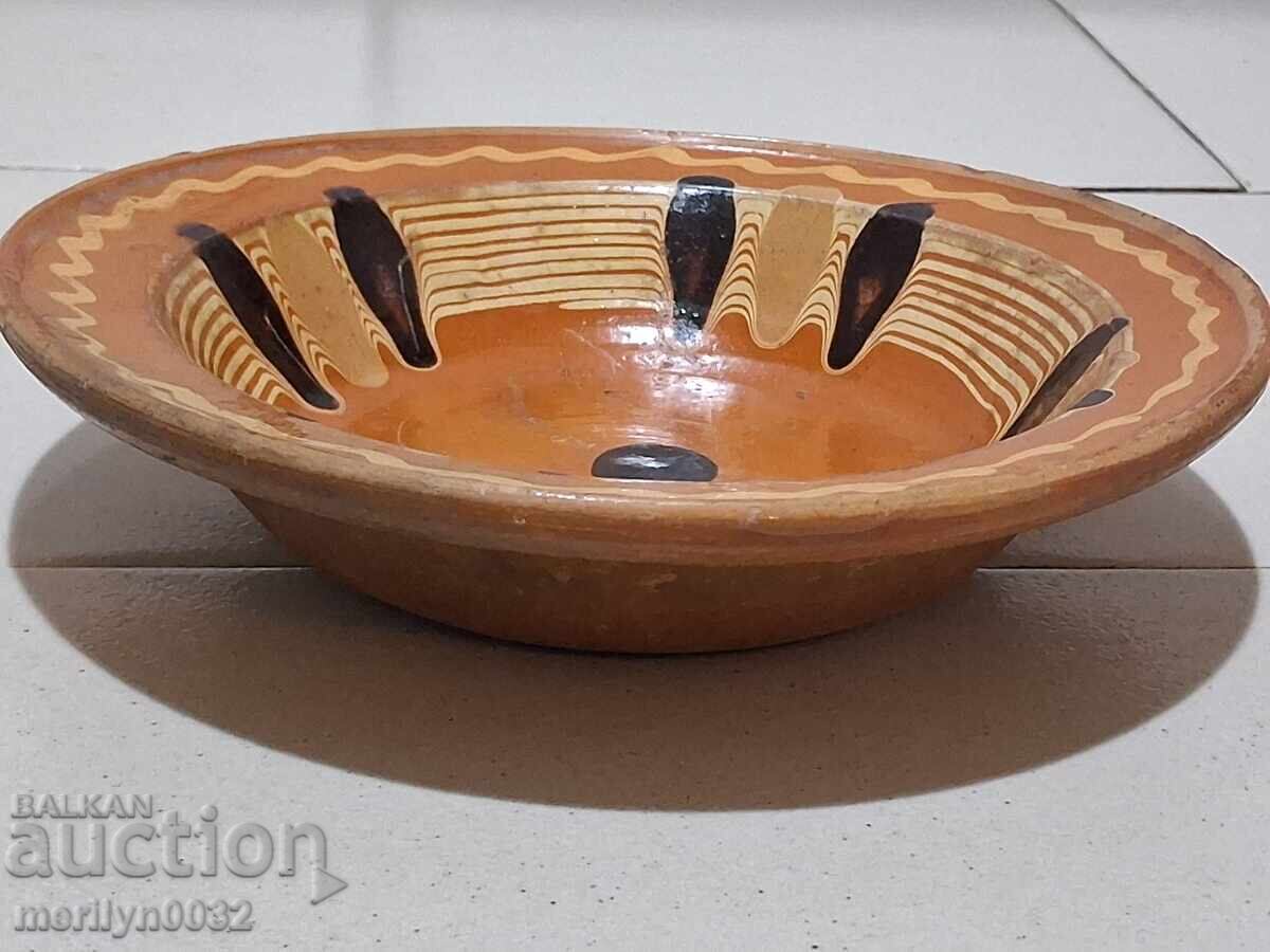 Παλιό πήλινο δοχείο, αγγεία, πιάτο - 7