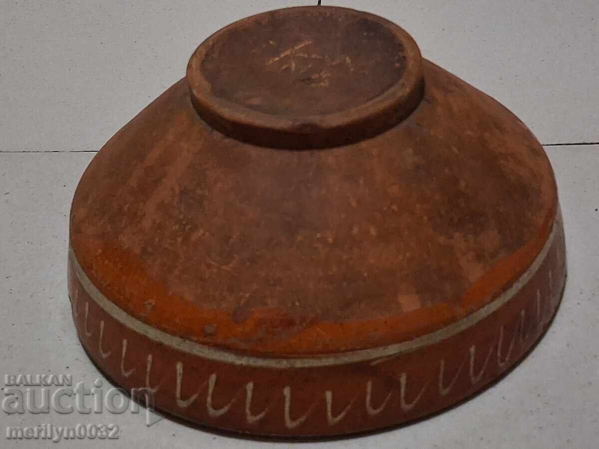 Old glazed panica bowl, rare ceramic - 6 Old glazed panica bowl, rare ceramic - 6