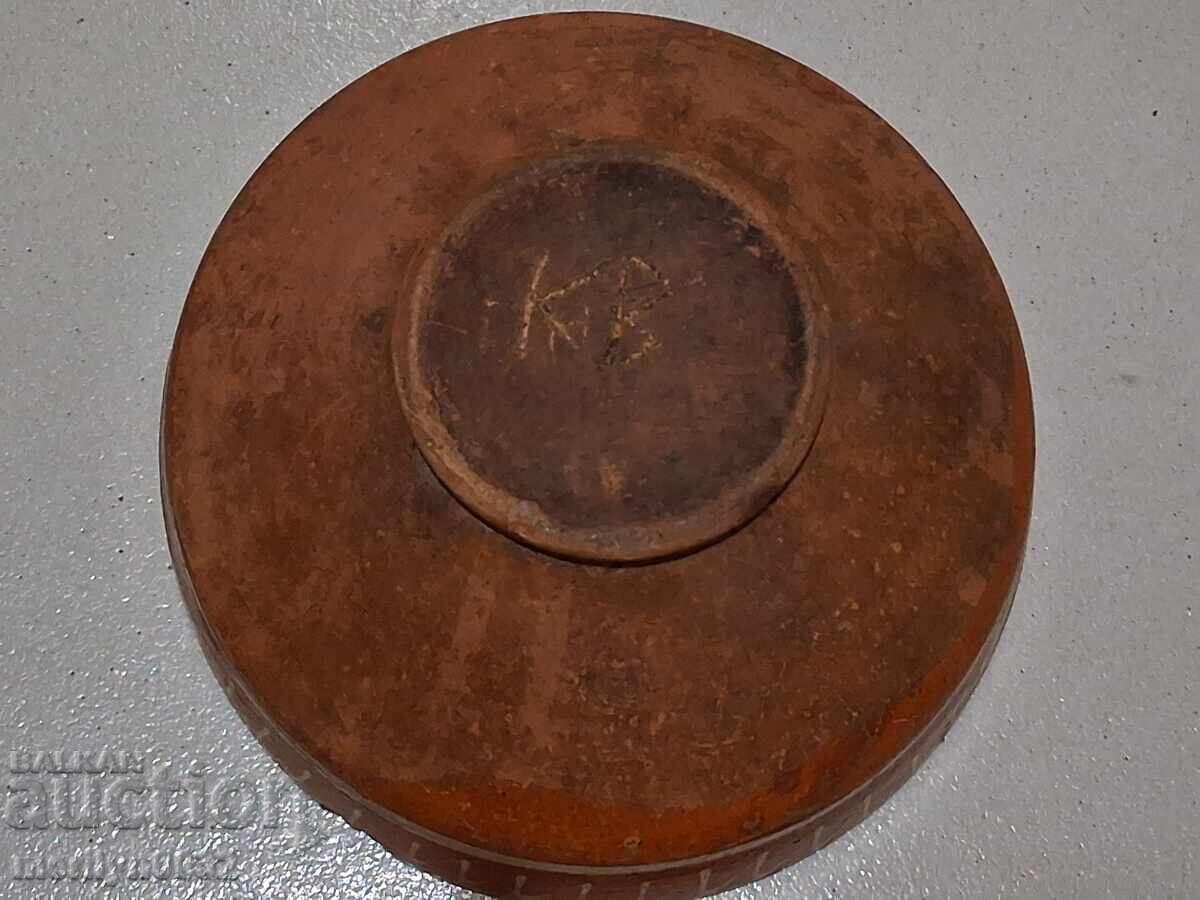 Old glazed panica bowl, rare ceramic - 7 Old glazed panica bowl, rare ceramic - 7