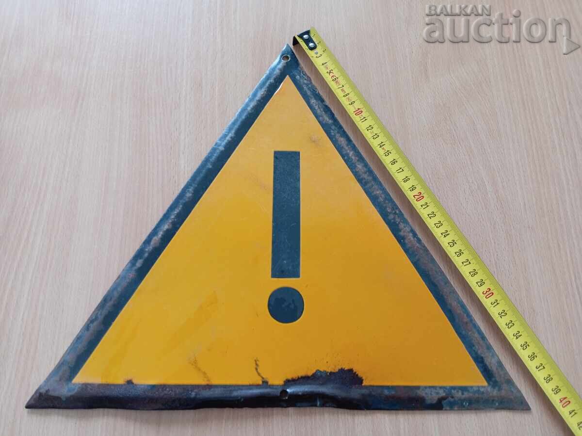 Delivery of Enamel sign, attention sign, plaque Delivery of Enamel sign, attention sign, plaque