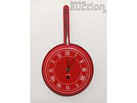 Ceas de perete tigaie retro vintage anii '70