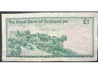 Scoția Royal Bank of Scotland 1 Liră 1988 Pick 341a 1198