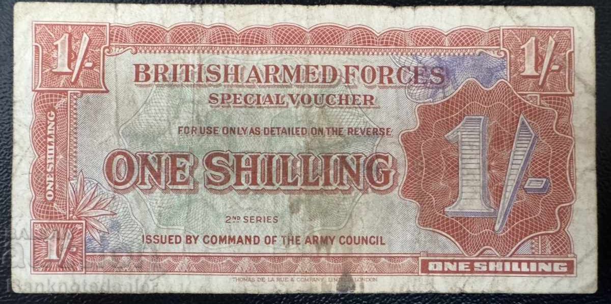 Αγγλία Βρετανικές Ένοπλες Δυνάμεις 1 Σελίνι 2η ΣΕΙΡΑ 1948