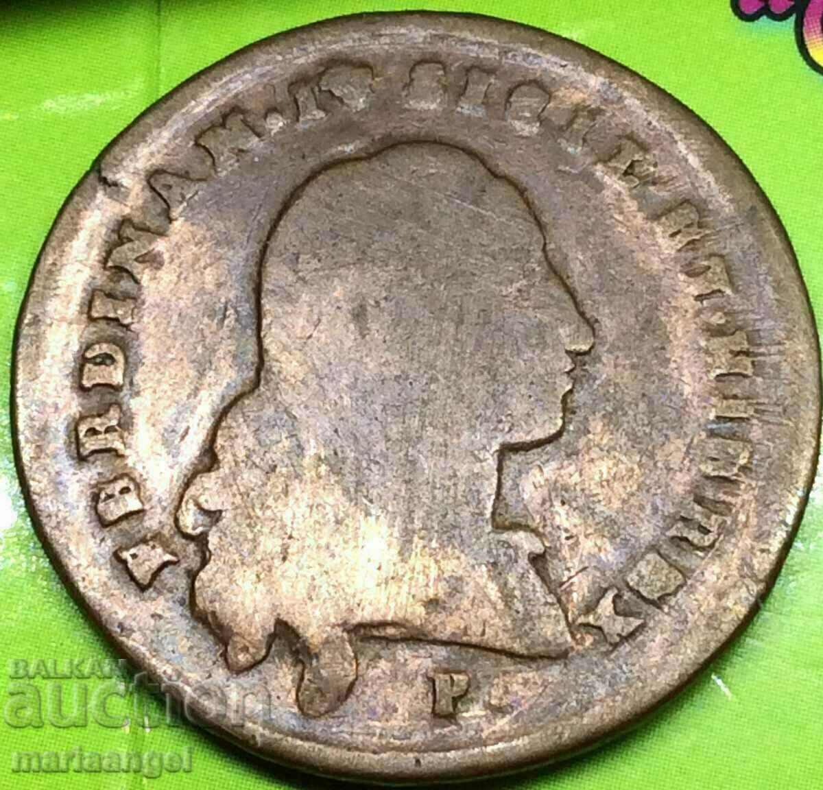Παράδοση Νάπολη 4 Tornesi 1799 Ιταλία Ferdinand IV R2!!!