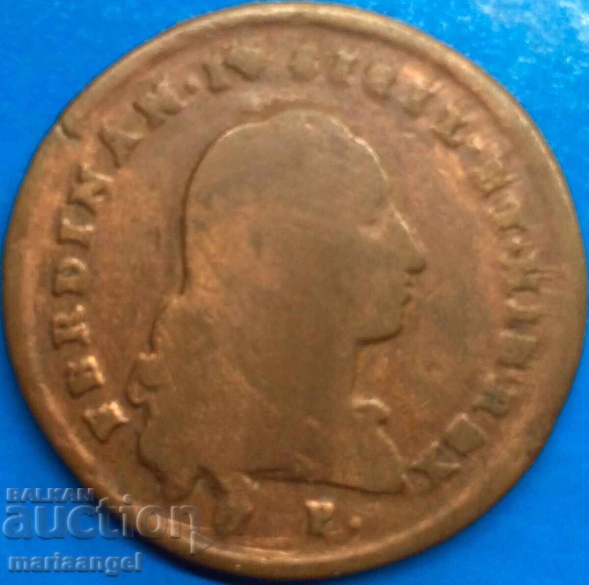 Νάπολη 4 Tornesi 1799 Ιταλία Ferdinand IV R2!!! - 6