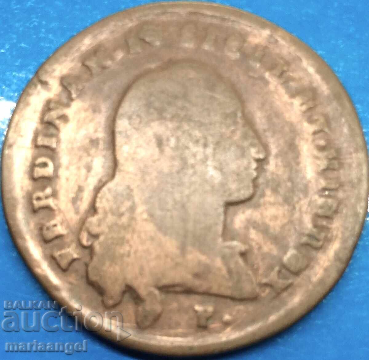 Νάπολη 4 Tornesi 1799 Ιταλία Ferdinand IV R2!!! - 7