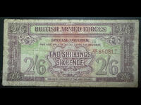 England British Armed Forces 2/6 Shilling 1948 Ref 0817