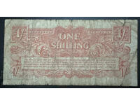 Anglia Forțele Armate Britanice 1 Șiling SERIA a 2-a 1948 nr. 3