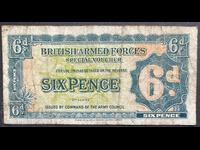 England British Armed Forces 6d 2nd SERIES 1948