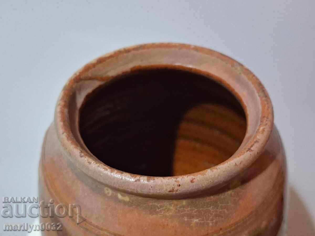 Old ceramic jar ceramic pot - 7