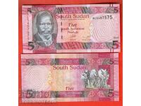 ΝΟΤΙΟ ΣΟΥΔΑΝ SOUTH SUDAN 5 Λίρες έκδοση 2015 ΚΑΙΝΟΥΡΓΙΟ UNC