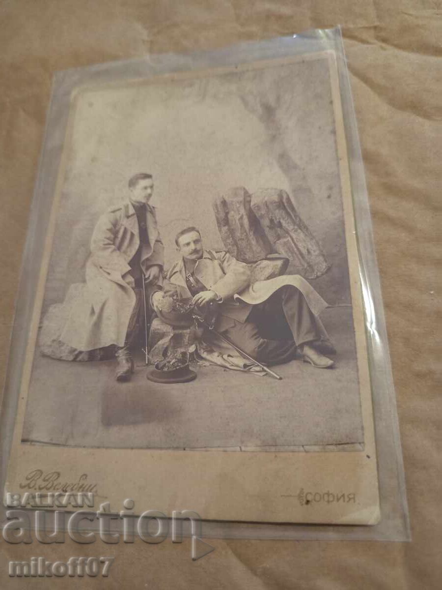 Φωτογραφία χαρτόνι φωτογραφία Κονσταντίνος Αξιωματικός Βελέμπνι Φωτογραφία χαρτόνι φωτογραφία Κονσταντίνος Αξιωματικός Βελέμπνι