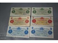 1986 BNB Registered Checks Lot 1, 2, 5 and 10 Lev Check