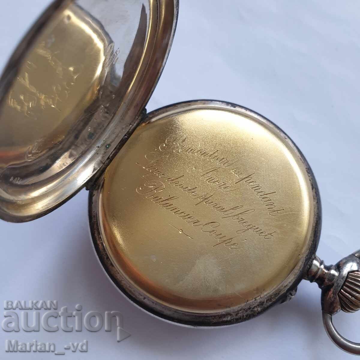 Auction  Old silver pocket watch