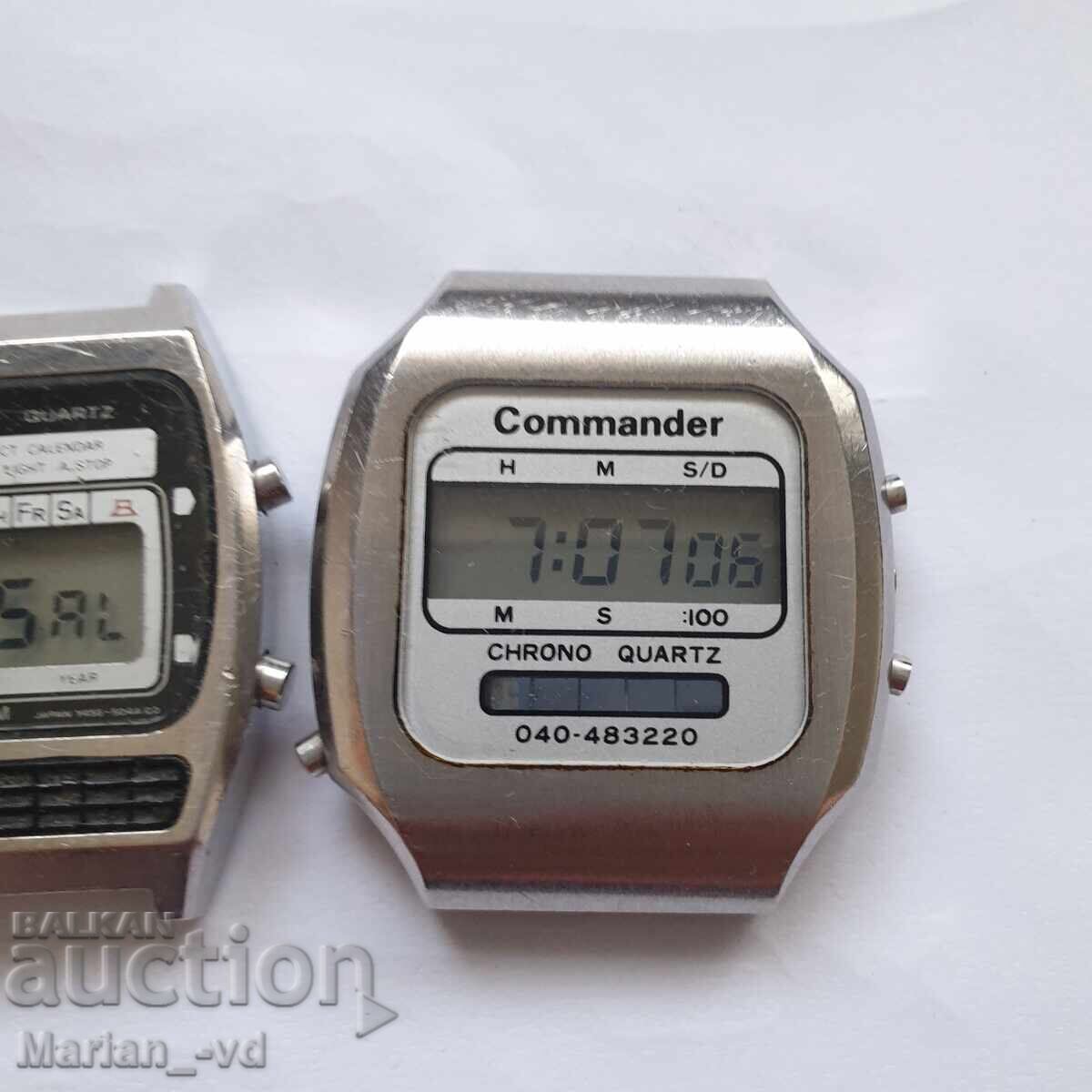 Auction  Two electronic watches