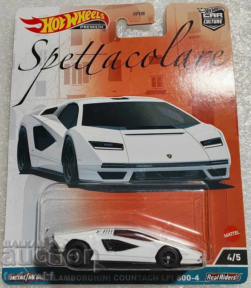 Hot Wheels Premium Lamborghini Countach LPI 800-4 1:64