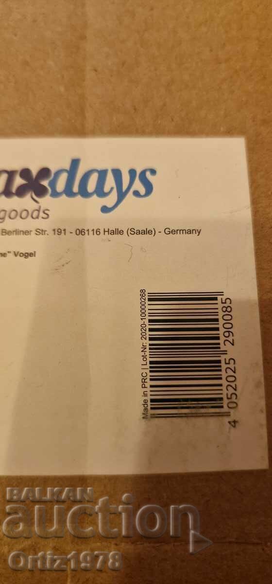 Large, German, rotating sign Welcome, 40 cm - Cast iron - 6