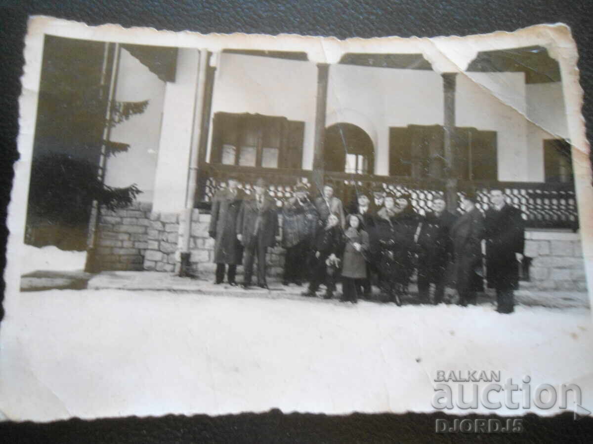 Old photo, In front of the "Tsarska Bistritsa" Palace, Sofia city with price 3.00 BGN | € 1.53