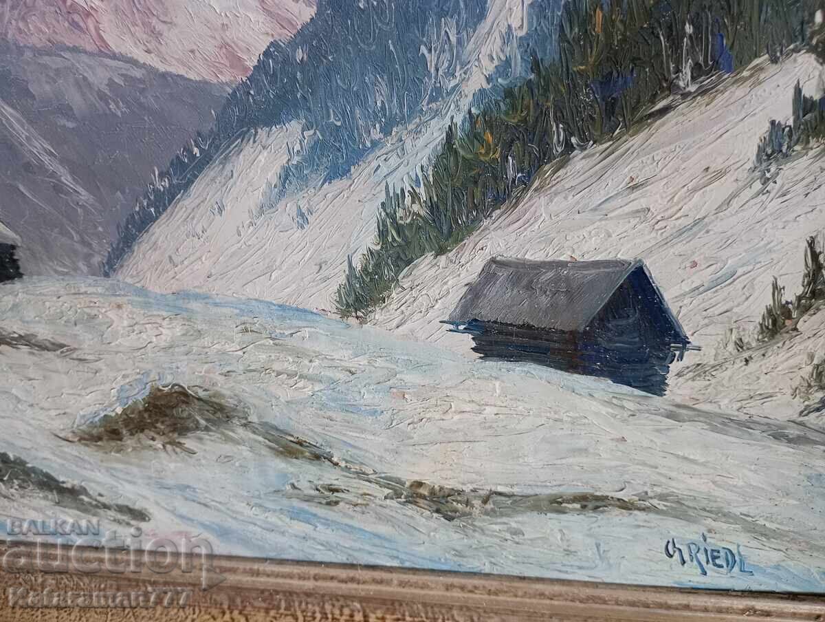 Licitație Tablou în ulei!