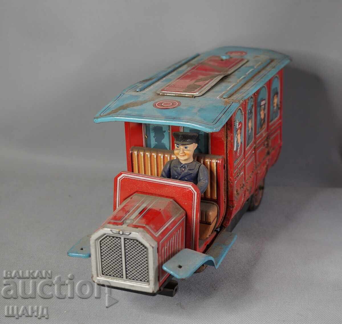 Old Japanese metal sheet metal toy bus model with price 35.15 BGN | € 17.97 Old Japanese metal sheet metal toy bus model with price 35.15 BGN | € 17.97