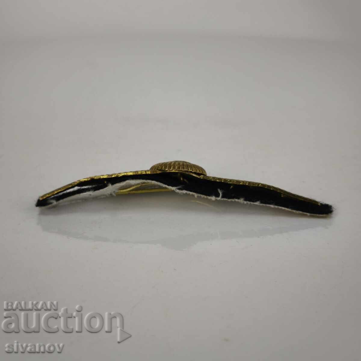 Old BGA Balkan pilot badge from the 60s #6183 with price 19.99 BGN | € 10.22