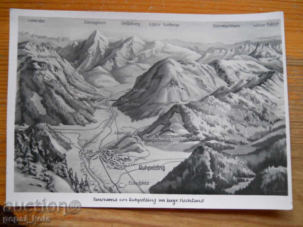 Antique postcard - Germany (Ruhpolding) Antique postcard - Germany (Ruhpolding)