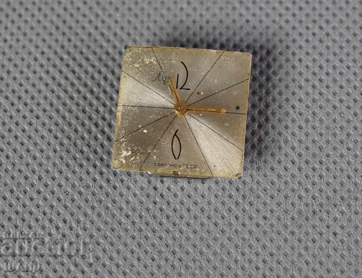 LUCH Σταρ ρωσικό χειροκίνητο ρολόι μηχανισμός καντράν LUCH Σταρ ρωσικό χειροκίνητο ρολόι μηχανισμός καντράν