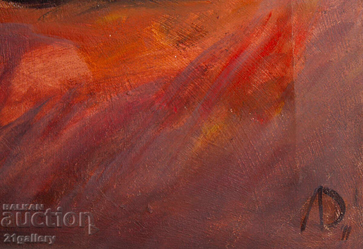 Любомир Дойчев, натюрморт, маслени бои, подписана - 5