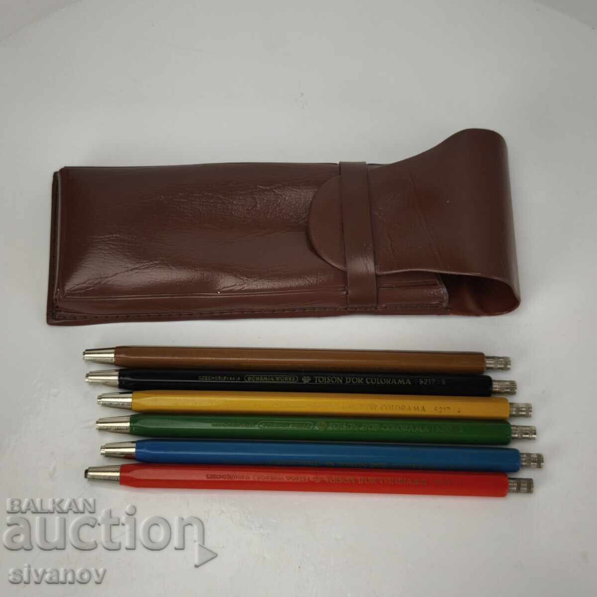 Starter set of 6 TOISON D'OR #6184 mechanical pencils with price 69.99 BGN | € 35.79