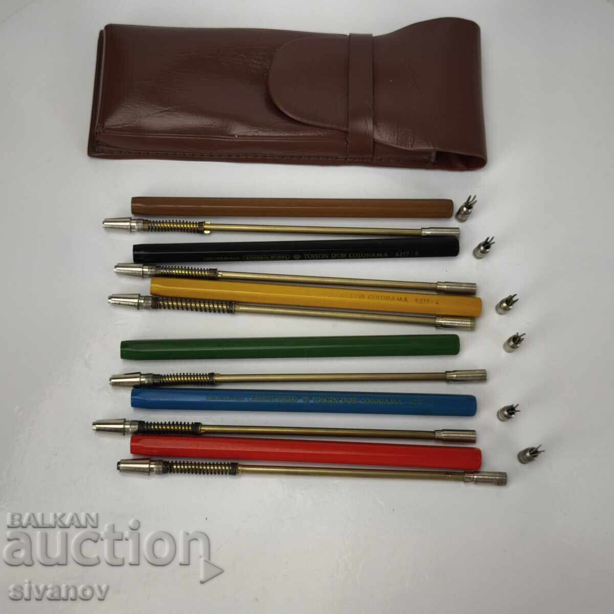 Delivery of Starter set of 6 TOISON D'OR #6184 mechanical pencils